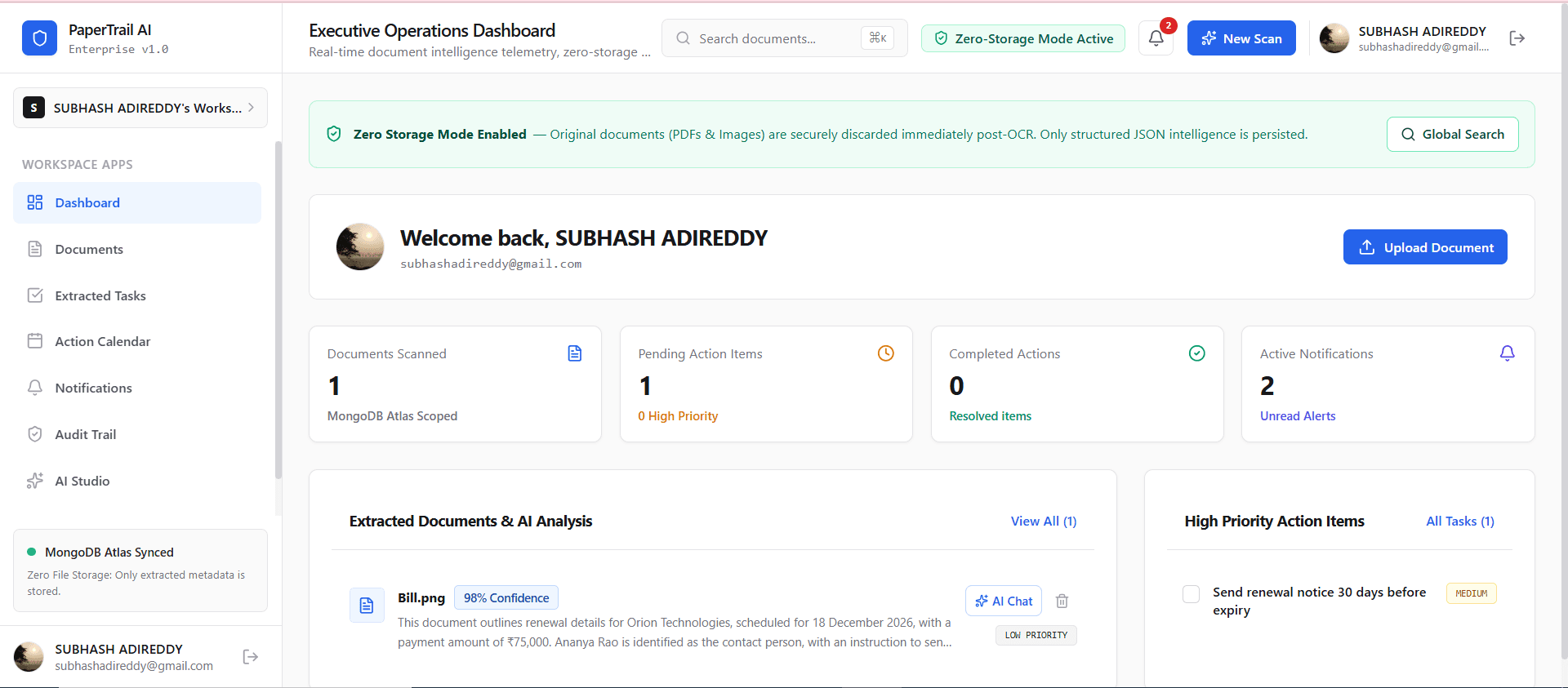 PAPERTRAIL AI screenshot 3