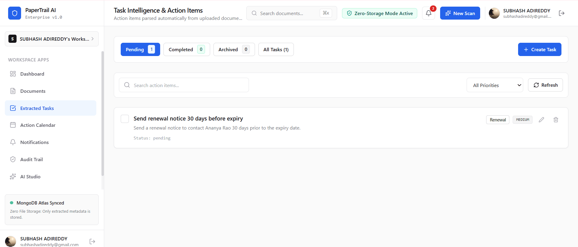 PAPERTRAIL AI screenshot 4