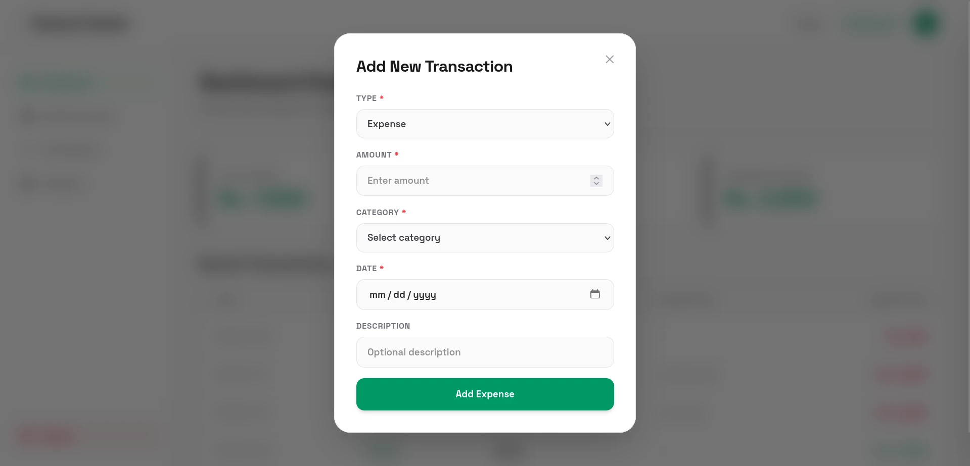 Finance Tracker screenshot 3