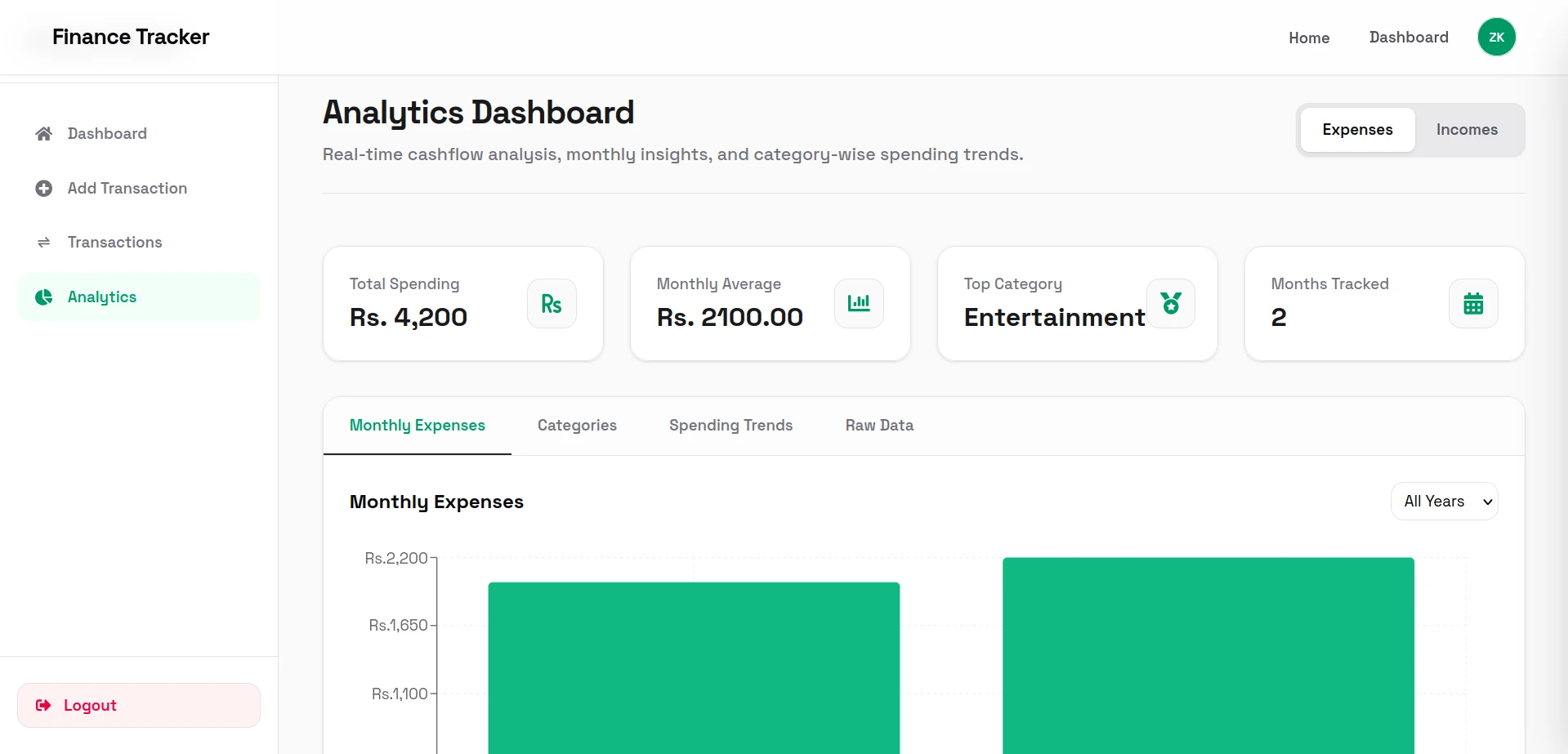 Finance Tracker screenshot 5
